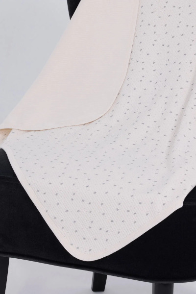 U.S Polo Bebek Battaniye USB2498 Ekru - 3