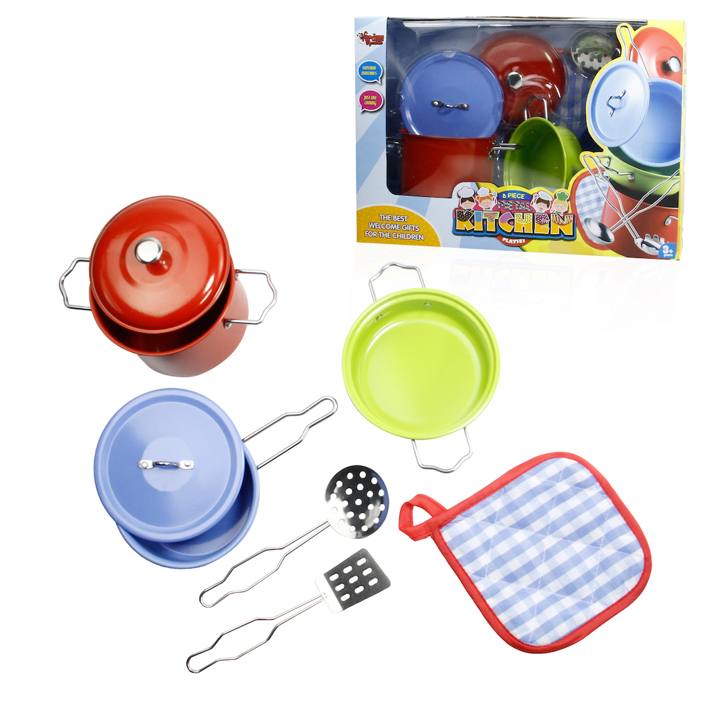 Vardem 8 parça Emaye Tencere 1818 - 1