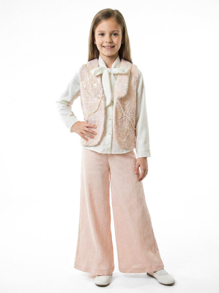 Kız Çocuk Alt Üst Takım 6-14 Yaş 804 Pembe - Violeta