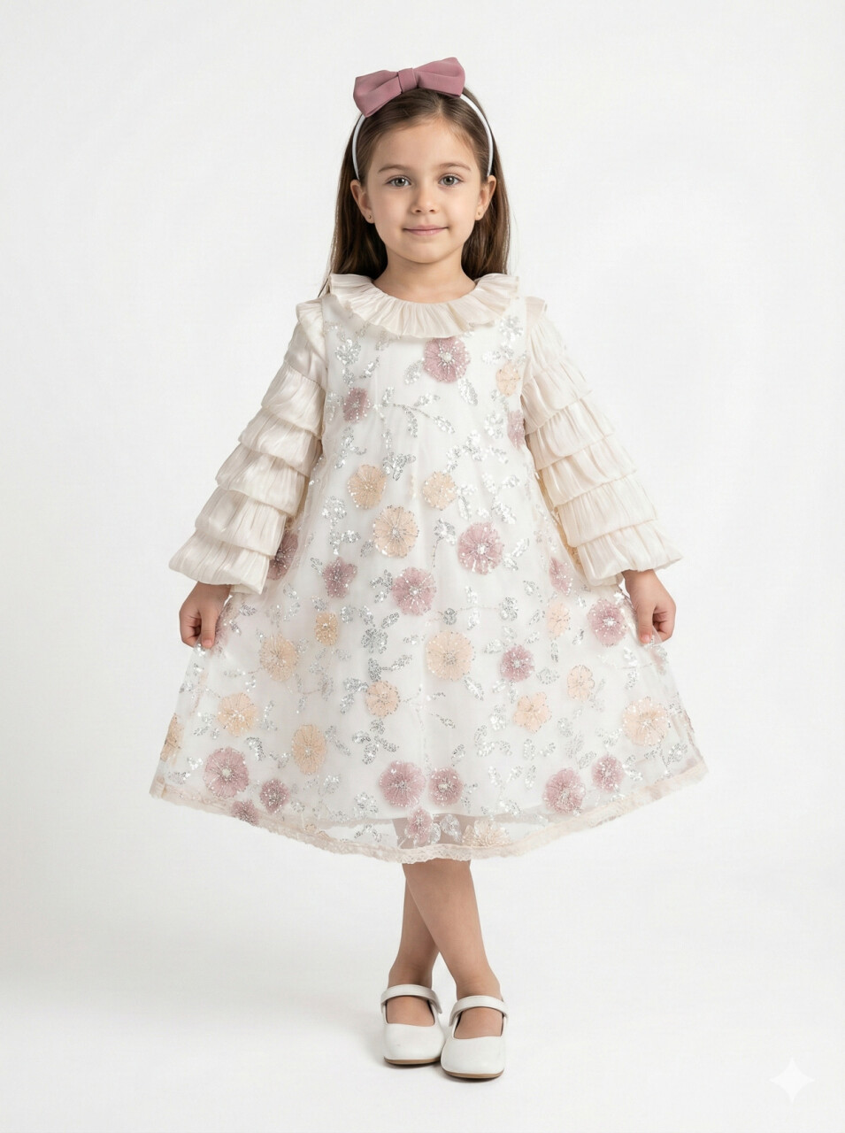 Girl's dress, ages 4-8, 925 - 1