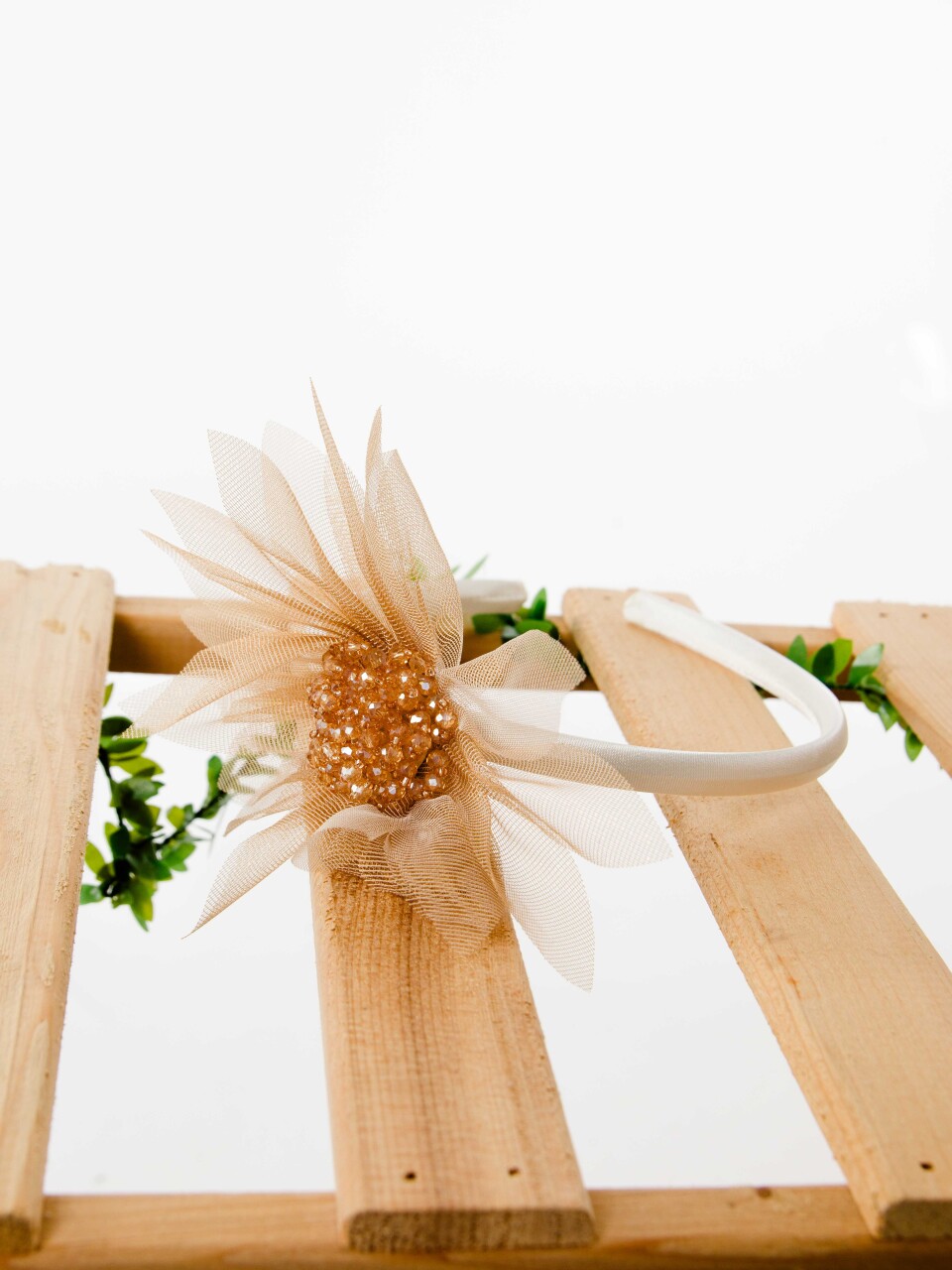 Kız Çocuk Elbise 4-8 Yaş 924 Bej - 10