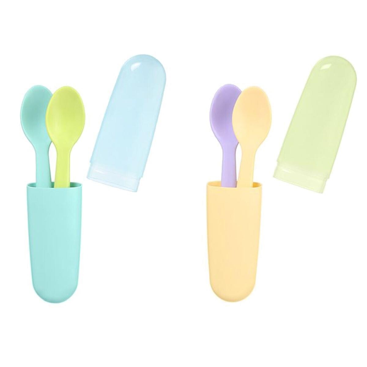 Wee Baby Çatal Kaşık Saklama Kabı 887 - 1