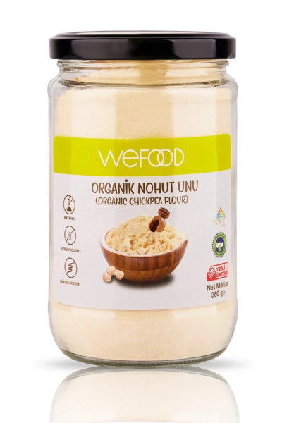 Wefood Glutensiz Organik Nohut Unu 350 Gr - Wefood