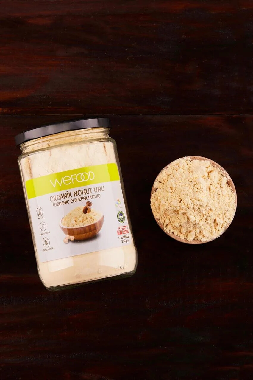 Wefood Glutensiz Organik Nohut Unu 350 Gr - 3