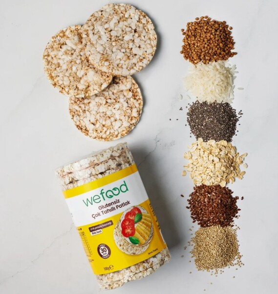 Wefood Çok Tahıllı Pirinç Patlağı 100 Gr - 4