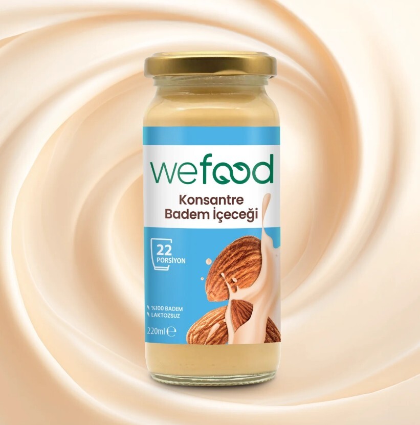 Wefood Organik Badem Sütü Konsantresi 240 Gr - 1