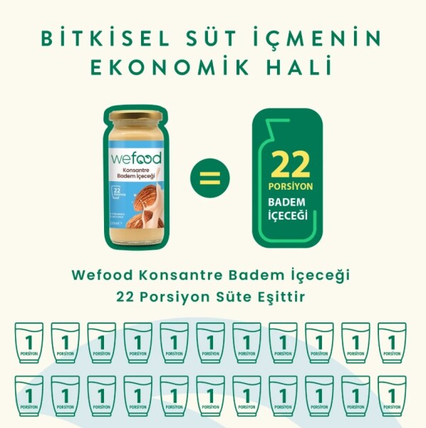 Wefood Organik Badem Sütü Konsantresi 240 Gr - 4