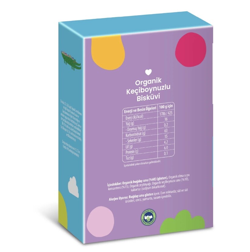 Wefood Organik Kids Keçiboynuzlu Bisküvi 55 Gr - 3