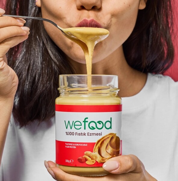 Wefood Yer Fıstığı Ezmesi %100 Sade 300 Gr - 5