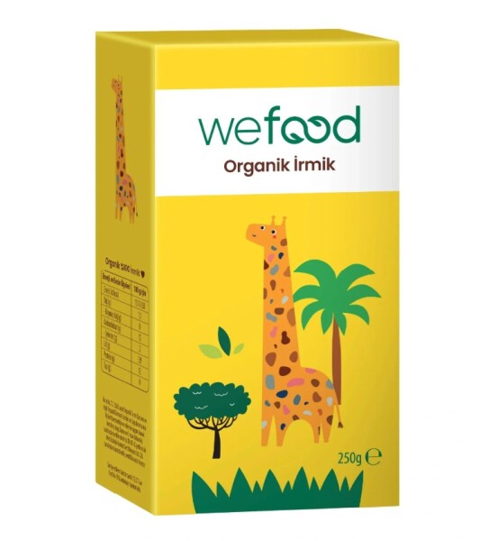 Wefood Organik İrmik 250 Gr - Wefood