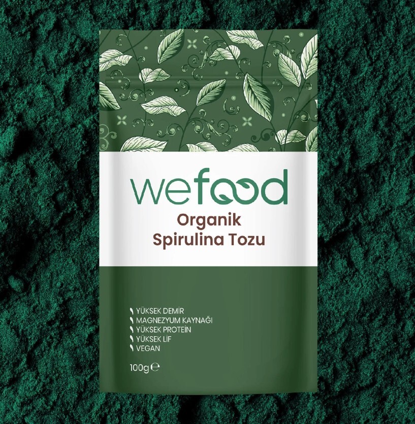 Wefood Spirulina Tozu 100 Gr - 1