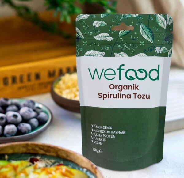 Wefood Spirulina Tozu 100 Gr - 3