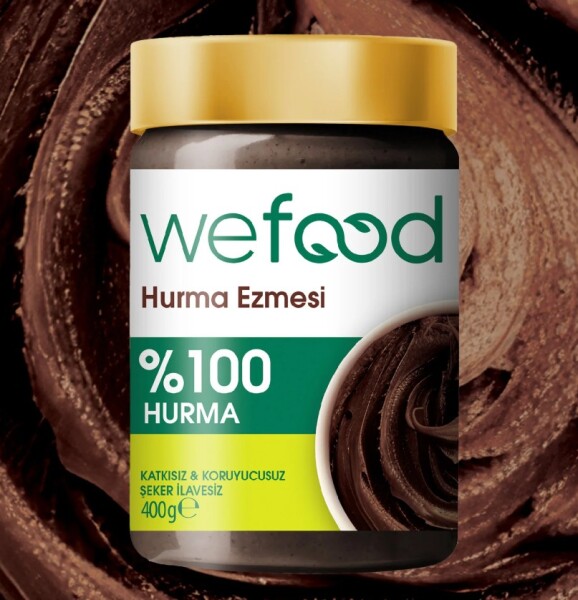 Wefood %100 Sade Hurma Ezmesi 400 Gr - Wefood