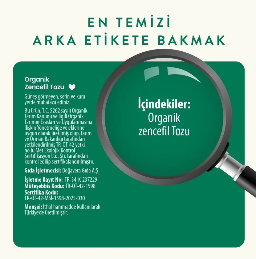 Wefood Organik Zencefil Tozu 45 Gr - 4