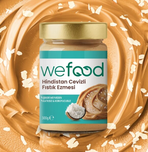Wefood Hindistan Cevizli Fıstık Ezmesi 300 Gr - Wefood