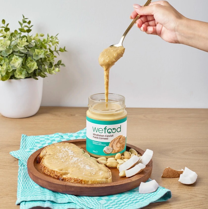 Wefood Hindistan Cevizli Fıstık Ezmesi 300 Gr - 5