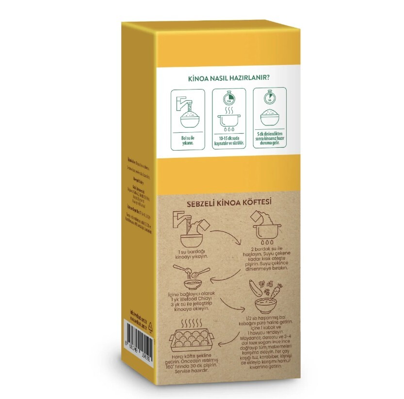 Wefood Beyaz Kinoa 300 Gr - 3