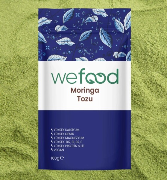 Wefood Moringa Tozu 100 Gr - Wefood