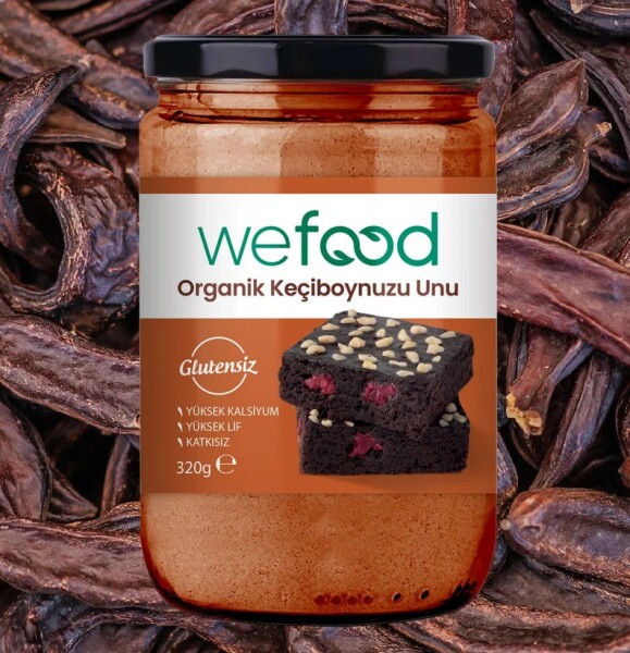 Wefood Organik Keçiboynuzu Unu 320 Gr - Wefood