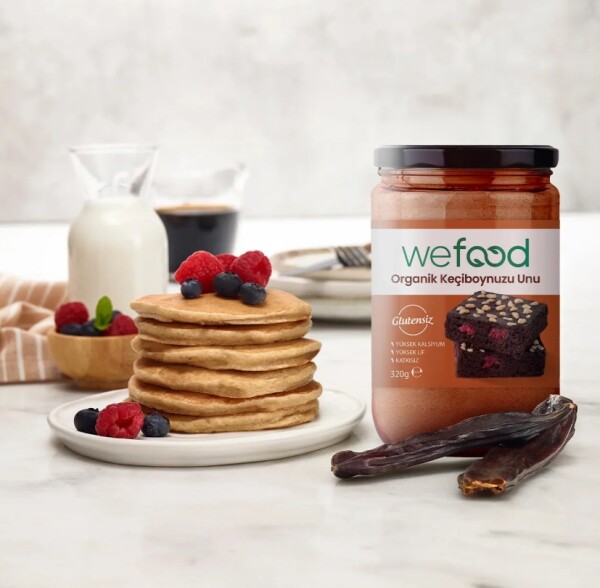 Wefood Organik Keçiboynuzu Unu 320 Gr - 3