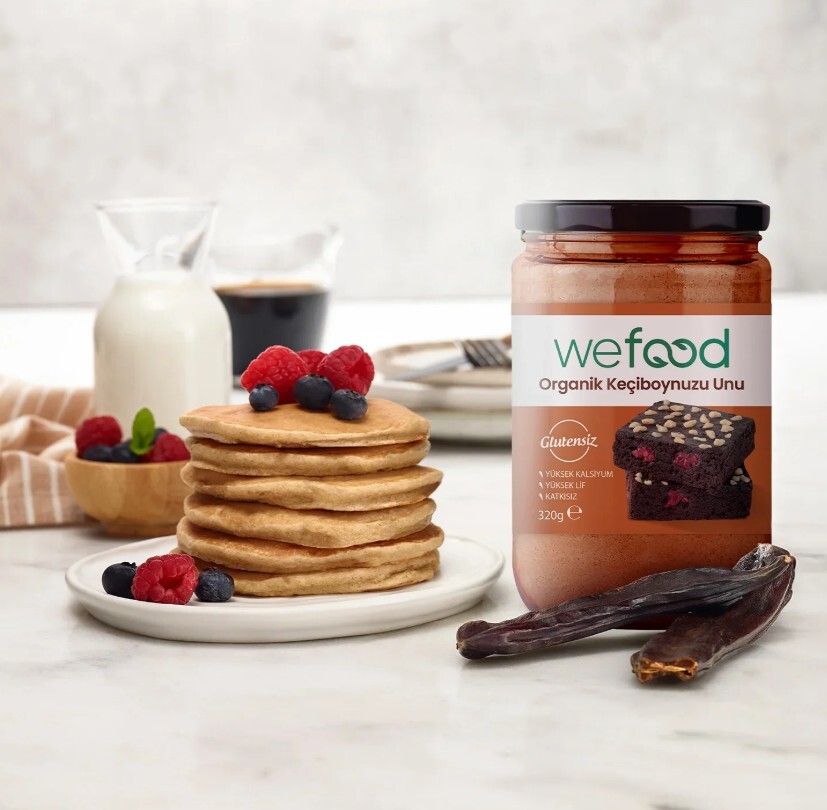Wefood Organik Keçiboynuzu Unu 320 Gr - 3