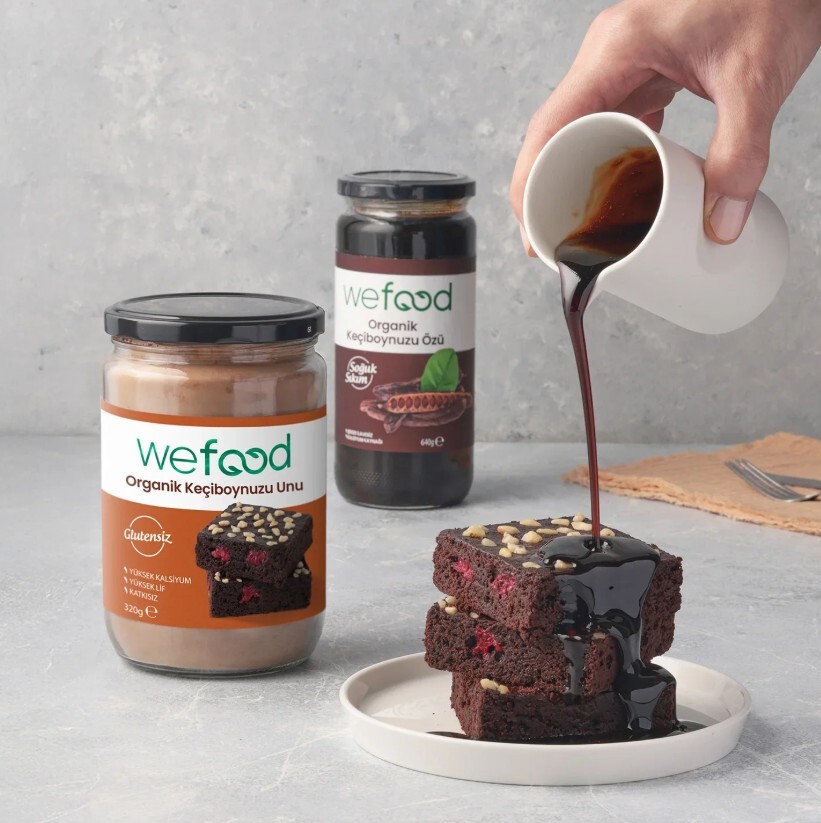 Wefood Organik Keçiboynuzu Unu 320 Gr - 4