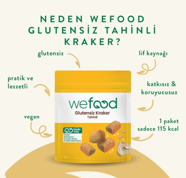 Wefood Tahinli Kraker 40 Gr - 3