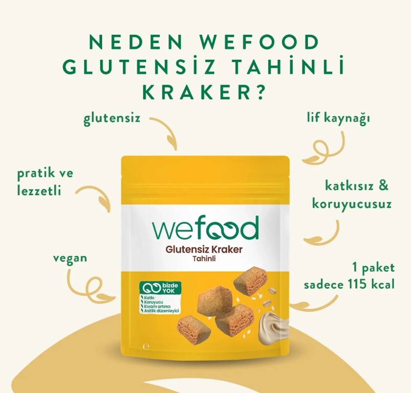 Wefood Tahinli Kraker 40 Gr - 3