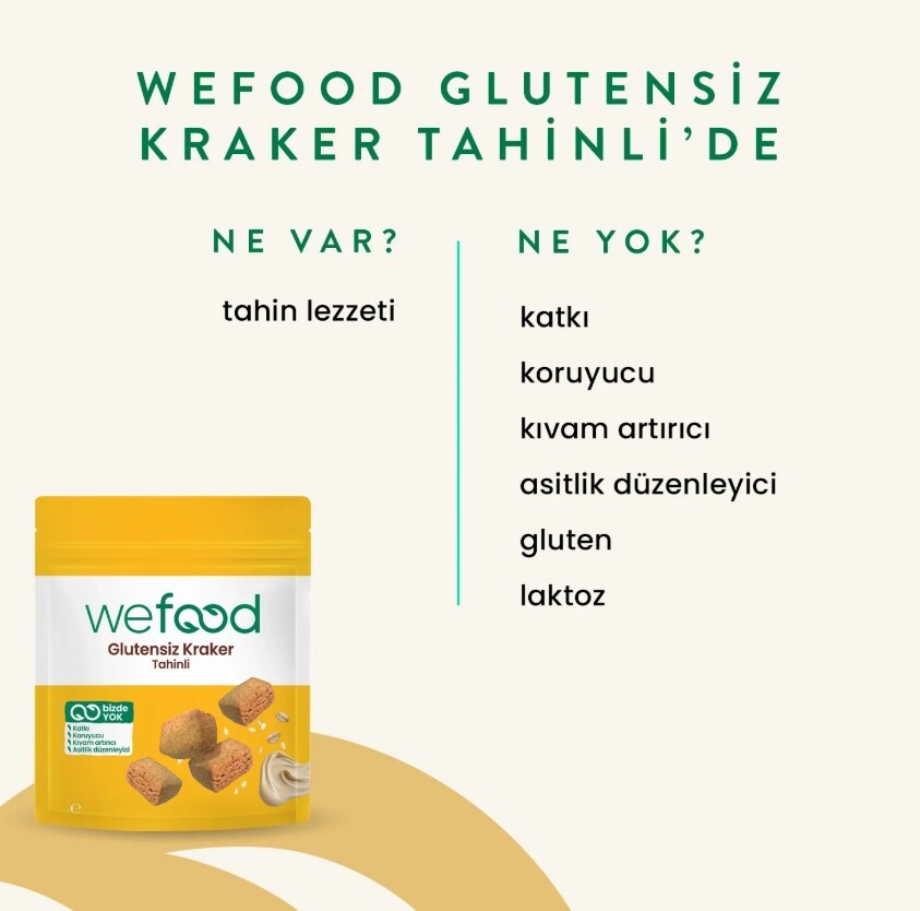 Wefood Tahinli Kraker 40 Gr - 4