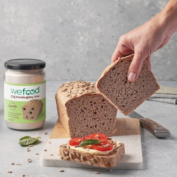 Wefood Karabuğday Unu 350 Gr - 3