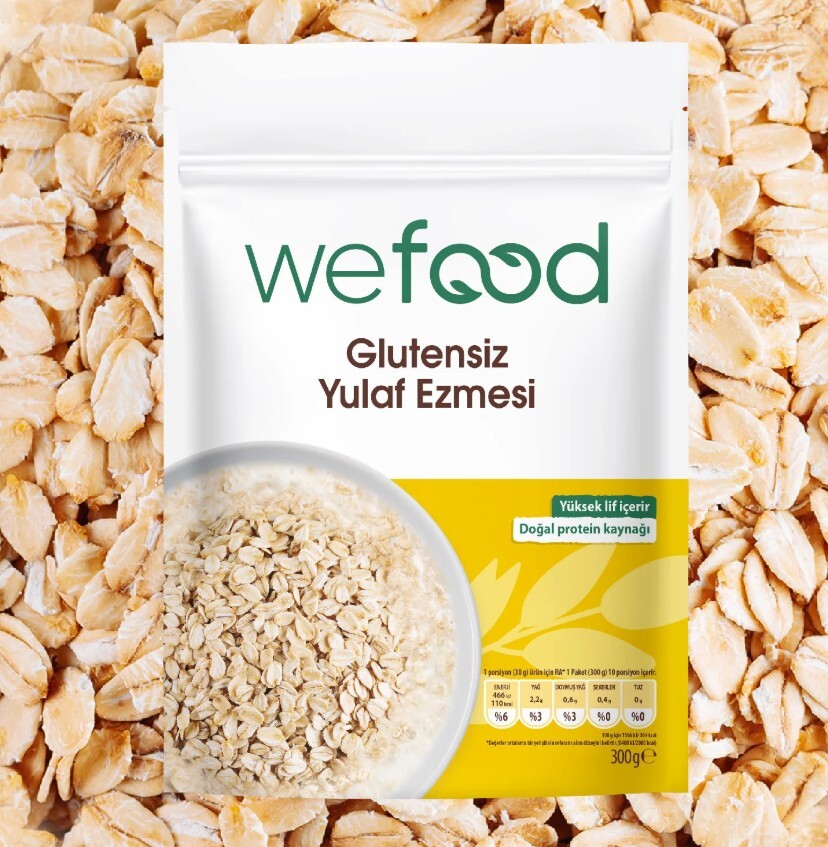 Wefood Glutensiz Yulaf Ezmesi 300 Gr - 1