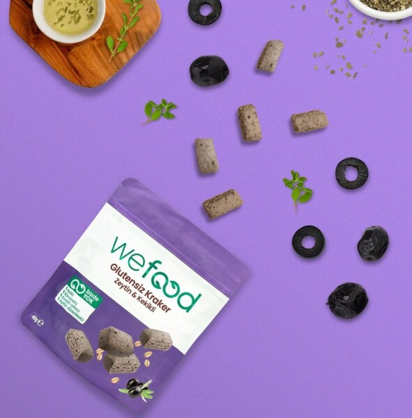 Wefood Zeytinli Kekikli Kraker 40 Gr - 2