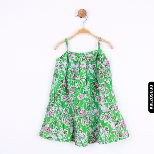 Kız Zürafa Elbisbluz 9-36 Ay 74605 Kblz09030 Yeşil - 7