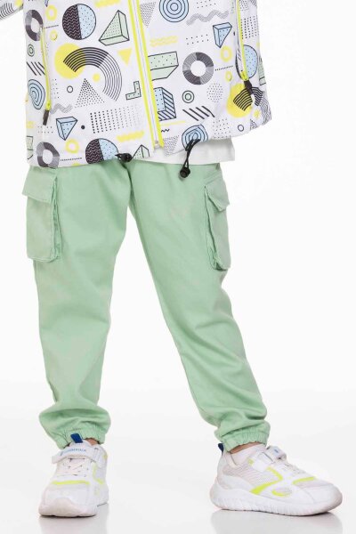 Erkek Çocuk Pantolon 4-13 Yaş 2204 Epnt12010 Mint - 2