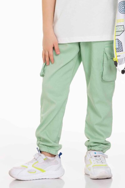 Erkek Çocuk Pantolon 4-13 Yaş 2204 Epnt12010 Mint - 3