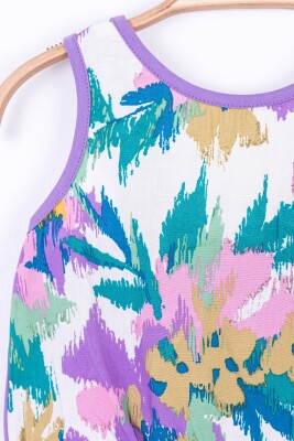 Kız Pastel Atlet 4-8 Yaş 34530 Katl00008 Lila - 7