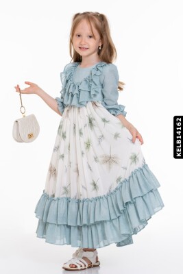 فستان بناتي 4-8 سنوات KELB14162 - 3