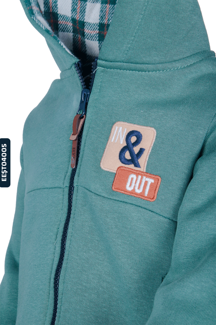 Erkek Eşfoman Takım 6-36 Ay 5586 Eeşt04005 Siyah - Haki - 4