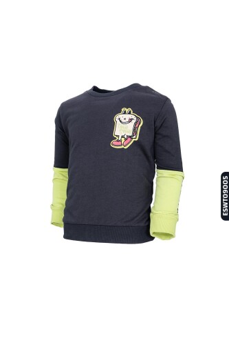 Erkek Switşört 6-24 Ay 0009103 Eswt09005 Yeşil - 5