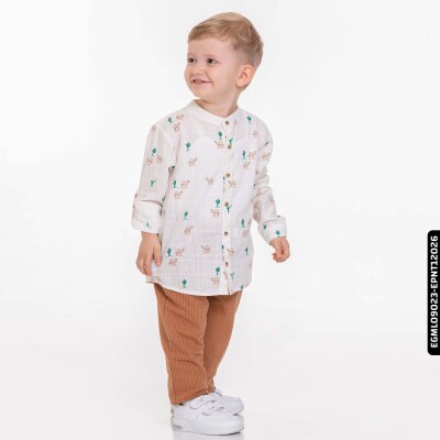 بنطلون ولادي 9-36 شهر EPNT12026 - 3