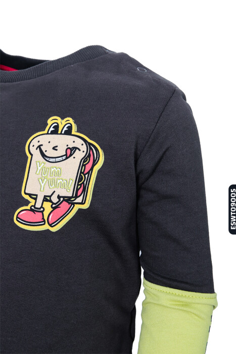 Erkek Switşört 6-24 Ay 0009103 Eswt09005 Yeşil - 4