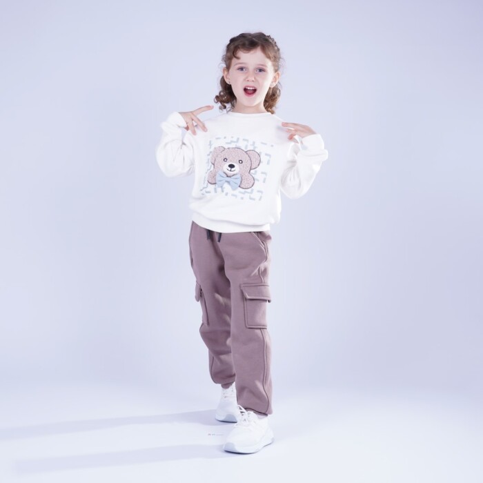 Kız Kazak 3-14 Yaş 0000753 Kkzk06005 Ekru - 3