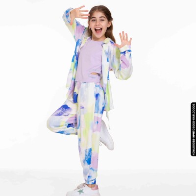 Kız Style Atlet 8-14 Yaş 34348 Katl00005 Lila - xo kids