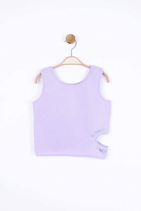 Kız Style Atlet 8-14 Yaş 34348 Katl00005 Lila - 4