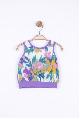 Kız Pastel Atlet 4-8 Yaş 34530 Katl00008 Lila - 4