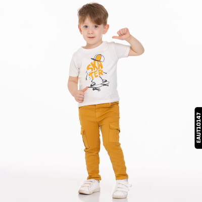 Erkek Alt Üst Takım 9 Ay - 3 Yaş 1002 Eaut10147 Lacivert - Sari - 13