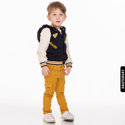 Erkek Alt Üst Takım 9 Ay - 3 Yaş 1002 Eaut10147 Lacivert - Sari - 9