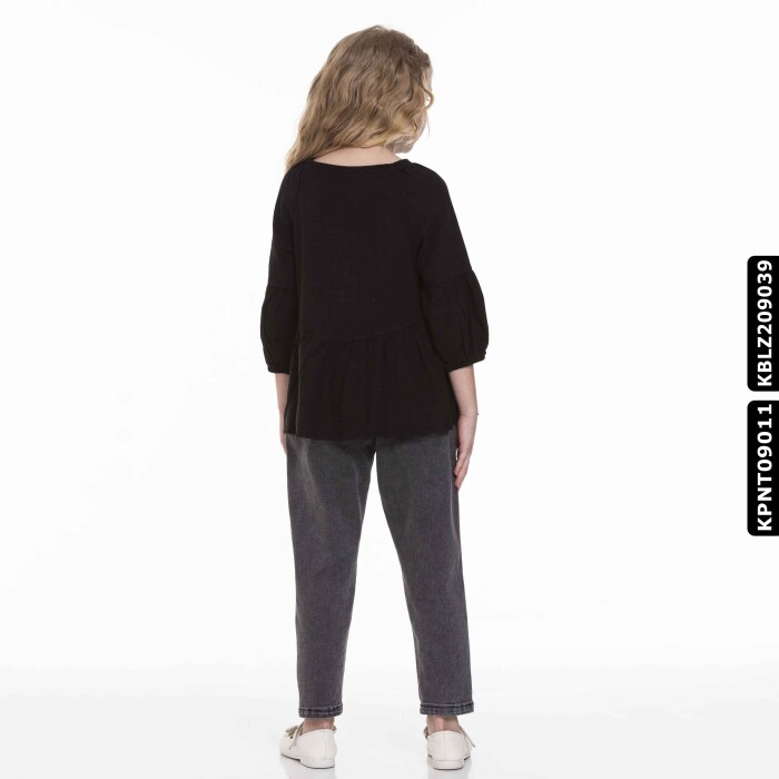 بلوزة بناتي 10-14 سنوات KBLZ09037 - 4