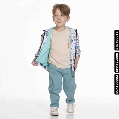 Erkek Pantolon 1-4 Yaş 22008 Epnt12008 Mint - xo kids