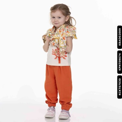 Kız Ağaçtaki Kuşlar Badi 9 Ay - 2 Yaş 34607 Kbad02009 Krem - 2